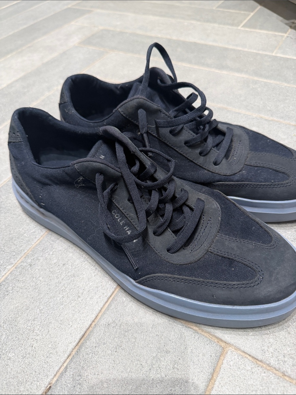 Cole Haan GrandPrø Rally Canvas T-Toe Sneakers,  size 10.5